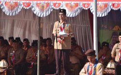 Apel HUT Pramuka, Wabup Saiful Arif Harap Jadi Ajang Evaluasi 