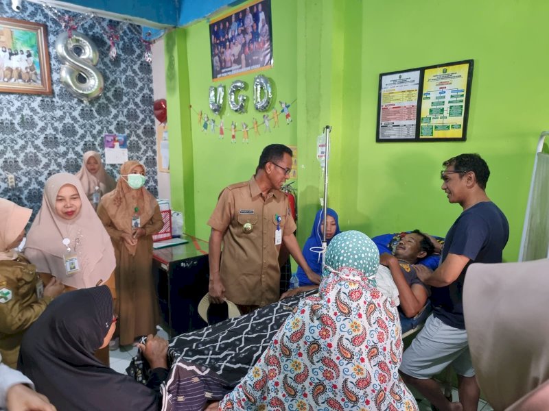 Sidak di Puskesmas Polut, Pj Bupati Takalar, Jangan Lakukan Pungli di Kesehatan