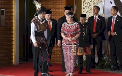 Makna Baju Adat Tanimbar yang Dipakai Presiden Joko Widodo Mencerminkan  dalam Sidang Tahunan MPR 2023