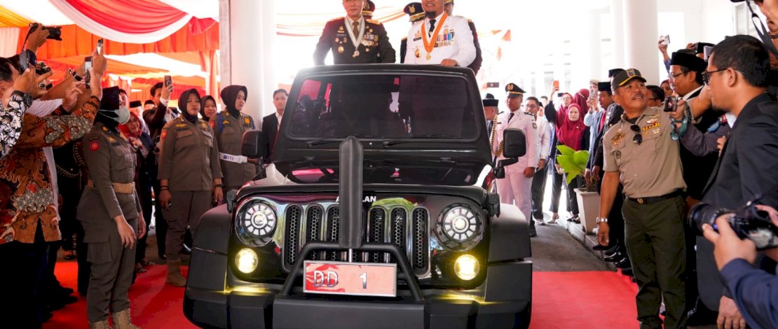 Momen Kemerdekaan RI ke-78: Mobil Listrik JIPAND Karya SMK Negeri 2 Pangkep Jadi Sorotan