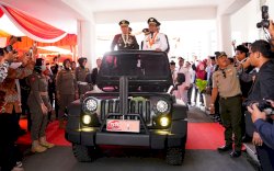 Momen Kemerdekaan RI ke-78: Mobil Listrik JIPAND Karya SMK Negeri 2 Pangkep Jadi Sorotan