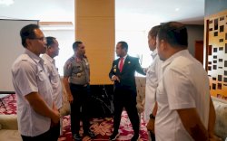 Gubernur Andi Sudirman dan Kepala BNNP Sulsel yang baru Bertemu, Komitmen Program Bersinar Gencarkan