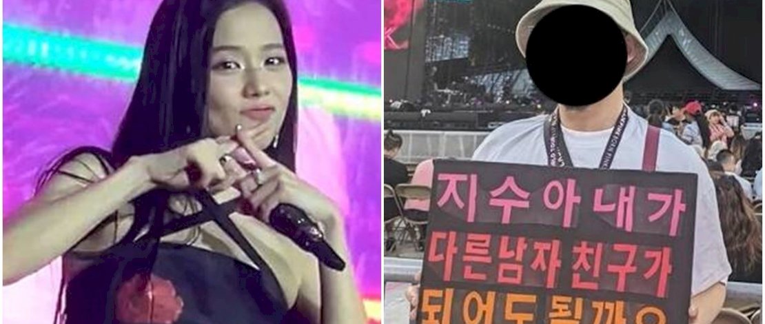 Jisoo menolak pernyataan cinta  salah satu penggemar (dok: Dispatch)