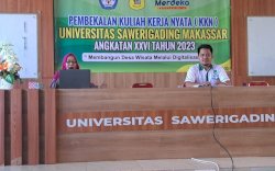 Ratusan Mahasiswa Universitas Sawerigading Ikuti Pembekalan KKN