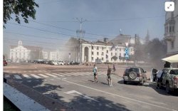  Serangan Rudal Rusia di Pusat Kota  Chernihiv , Ukraina : 7 Tewas dan 129 Terluka