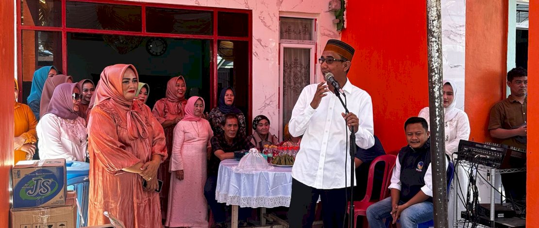 Ketua DPRD Makassar, Rudianto Lallo, menggelar syukuran memasuki rumah baru yang dirangkaikan dengan silaturahmi masyarakat Kabupaten Jeneponto, di Kampung Mannuruki, Tamalatea, Jeneponto, Minggu, 20 Agustus 2023. Ketua DPRD Makassar, Rudianto Lallo, menggelar syukuran memasuki rumah baru yang dirangkaikan dengan silaturahmi masyarakat Kabupaten Jeneponto, di Kampung Mannuruki, Tamalatea, Jeneponto, Minggu, 20 Agustus 2023.