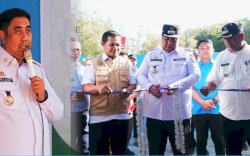 Bupati Maros Resmikan Bank Sampah Induk di Kecamatan Marusu Desa Nisombalia