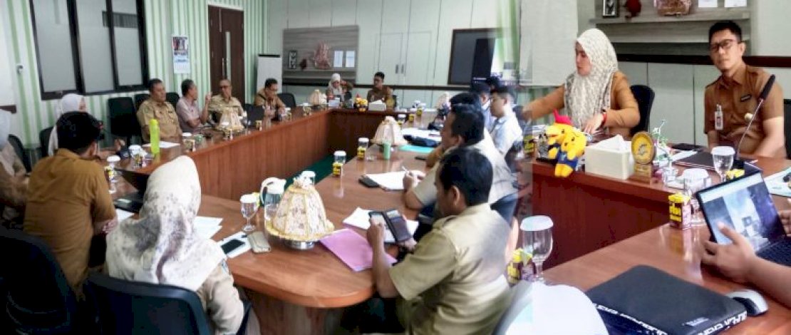 Kadis Kominfo-SP Dampingi Wabup Maros Rapat Koordinasi Teknis Terkait Pengadaan Videotron Outdoor