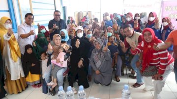 Wakil Walikota Makassar Terjun Langsung Cek Permasalahan Stunting