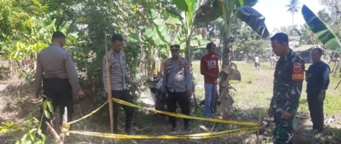 Sirajuddin Dg Jaga Temukan Granat Saat Berkebun di Kabupaten Gowa