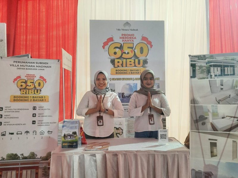 Hanya di REI Expo 2023, Bayar Rp650 Ribu Dapat Rumah di  Villa Mutiara Madinah
