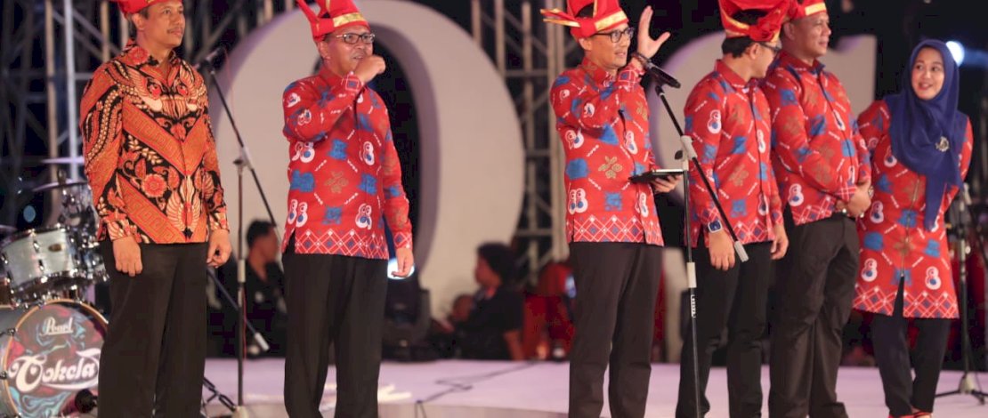Proses Pembukaan Event Makassar F8, Nuansa Semangat Kemerdekaan HUT RI ke 78 Proses Pembukaan Event Makassar F8, Nuansa Semangat Kemerdekaan HUT RI ke 78