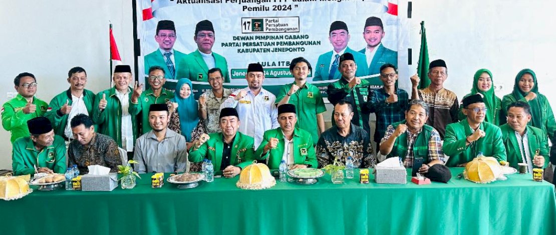 Wakil Ketua DPC PPP Jeneponto, H Hardiman J Saing Rewa SE MM, turut hadir dalam Pendidikan Politik "Aktualisasi Perjuangan PPP dalam menghadapi Pemilu 2024, yang dilaksanakan di Kabupaten Jeneponto, Kamis, 24 Agustus 2023. Wakil Ketua DPC PPP Jeneponto, H Hardiman J Saing Rewa SE MM, turut hadir dalam Pendidikan Politik "Aktualisasi Perjuangan PPP dalam menghadapi Pemilu 2024, yang dilaksanakan di Kabupaten Jeneponto, Kamis, 24 Agustus 2023.