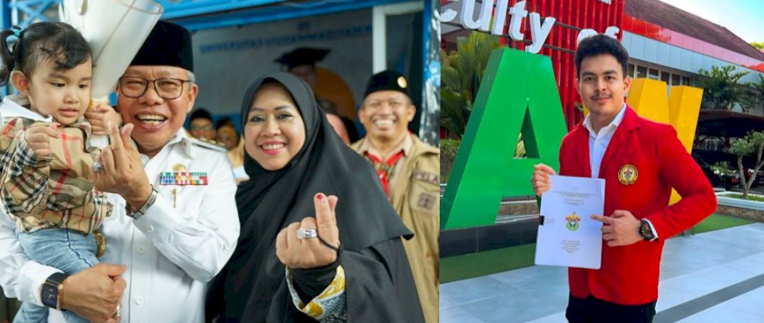 Kabar bahagia datang dari keluarga Wali Kota Parepare, Taufan Pawe. Betapa tidak, sang istri dan sang anak meraih gelar pendidikan pada hari yang sama, Kamis, 24 Agustus 2023.