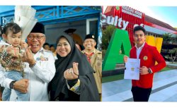 Istri dan Anak Taufan Pawe Raih Gelar  Pendidikan Bersamaan, Erna Capai Doktor, Ilhamsyah Sarjana Hukum