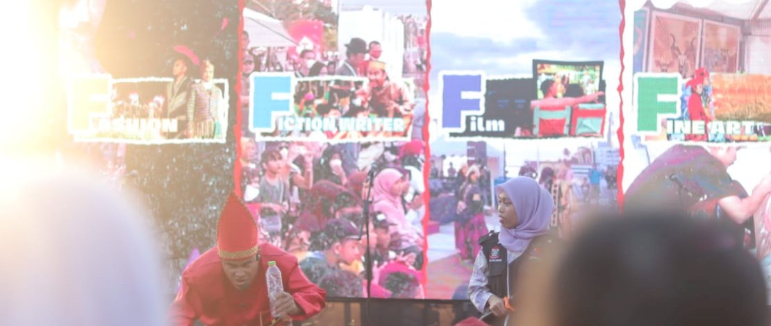 Hari ke 3 F8 Makassar, 8 SD Antusias Dengar Dongeng La Mellong dari Dinas Perpustakaan