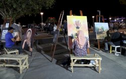 Live Painting F8 Makassar, Tumbuhkan Kecintaan Masyarakat Akan Seni