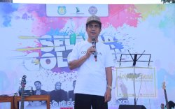 Wabup Saiful Arif Lepas Peserta Selayar Colour Run 2023