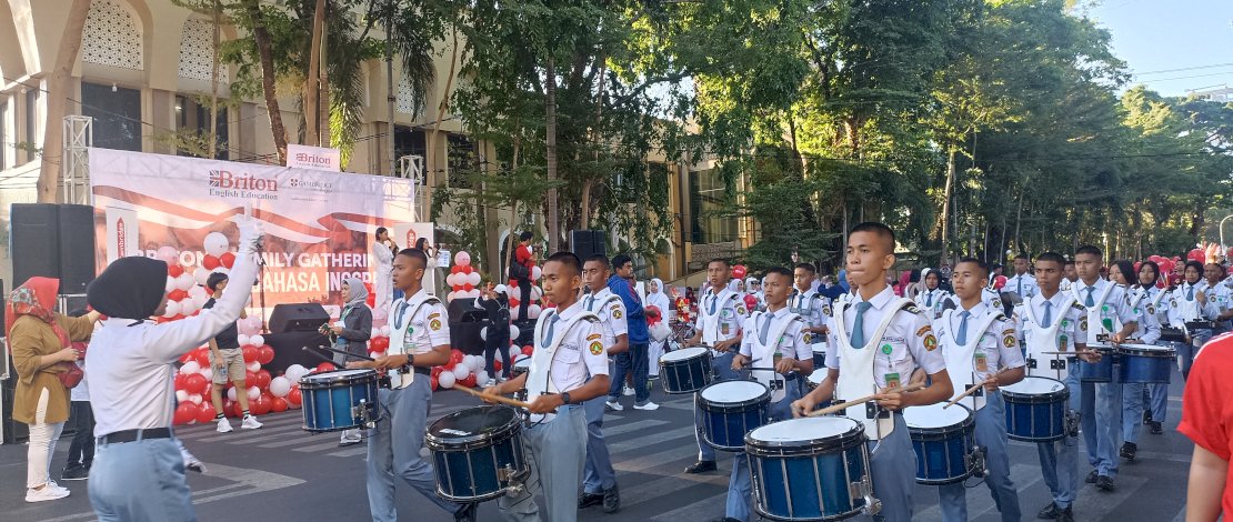 Briton Family Gathering, Kampanyekan Stop Buta Bahasa Inggris di CFD Sudirman