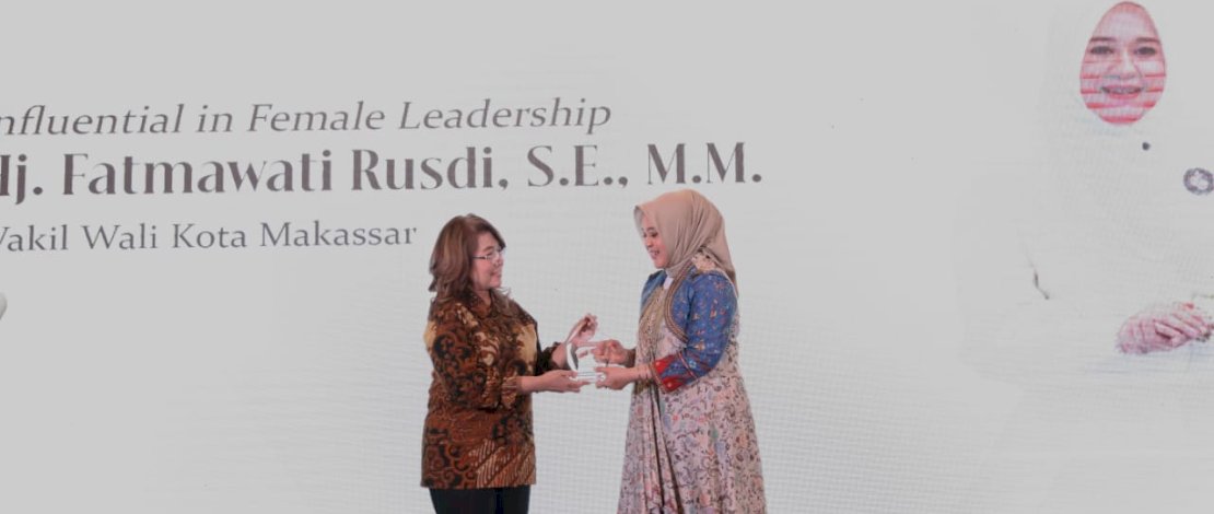 Wakil Wali Kota Makassar, Fatmawati Rusdi, tercatat masuk dalam daftar perempuan berpengaruh di Indonesia versi portal media Dream.co.id