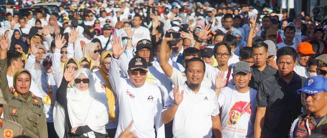 Taufan Pawe dan Sudirman Sulaiman Saling Puji di Anti Mager Kota Parepare Taufan Pawe dan Sudirman Sulaiman Saling Puji di Anti Mager Kota Parepare