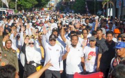 Taufan Pawe dan Sudirman Sulaiman Saling Puji di Anti Mager Kota Parepare