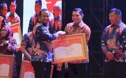 Meriahkan Pekan Raya Sulsel, Pemkab Takalar Tampilkan Ratusan Penari Gandrang Bulo