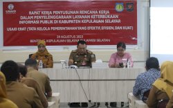 Humas Diskominfo Selayar Raker Penyusunan Rencana Kerja PPID