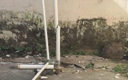 Pipa Air Bersih di Kantor DPRD Jeneponto Dirusak oleh Pelaku Tak Dikenal