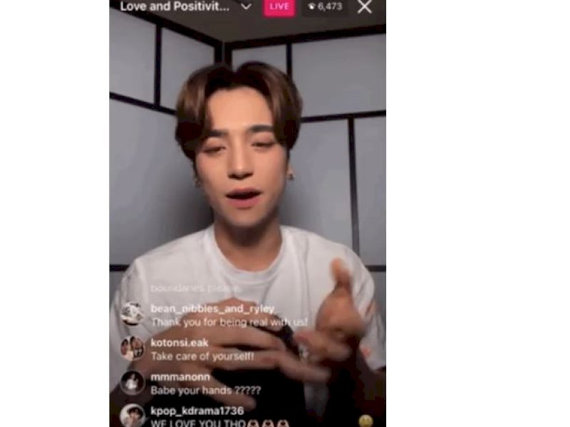 Trainee dari FM Entertainment Bahas Kesehatan Mental dalam Live Instagram, Sempat Coba Bunuh Diri