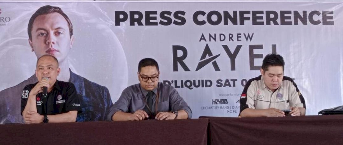 DJ Terbaik Dunia, Andrew Rayel Bakal Perform di D'Liquid Claro Makassar
