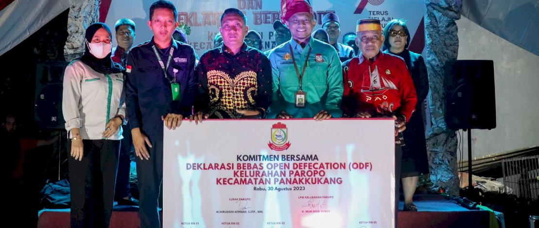 Dinas PU Apresiasi Capaian Kelurahan Paropo Usai Deklarasi ODF