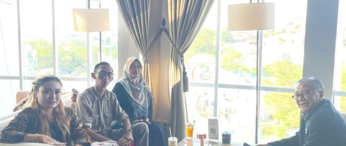 Pertemuan antara  Dr. Yusuf Gunco  SH, MH. (Kuasa Hukum PSM & Munafri Arifuddin) , Agus Amri, SH, MH, CLA (Kuasa Hukum Shesie Erisoya) dan  Shesie Erisoya