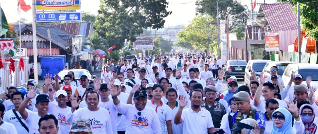 Bone Bergairah: Gerakan Anti Mager di Sulsel yang Menggetarkan