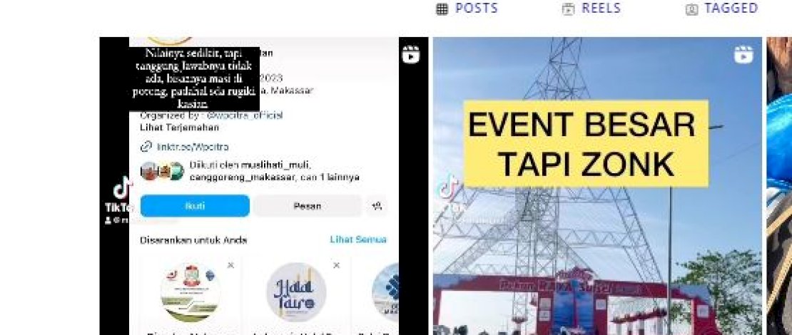 Viral di Sosmed! Curhatan Owner UMKM yang Barangnya Hilang di Pekan Raya Sulsel