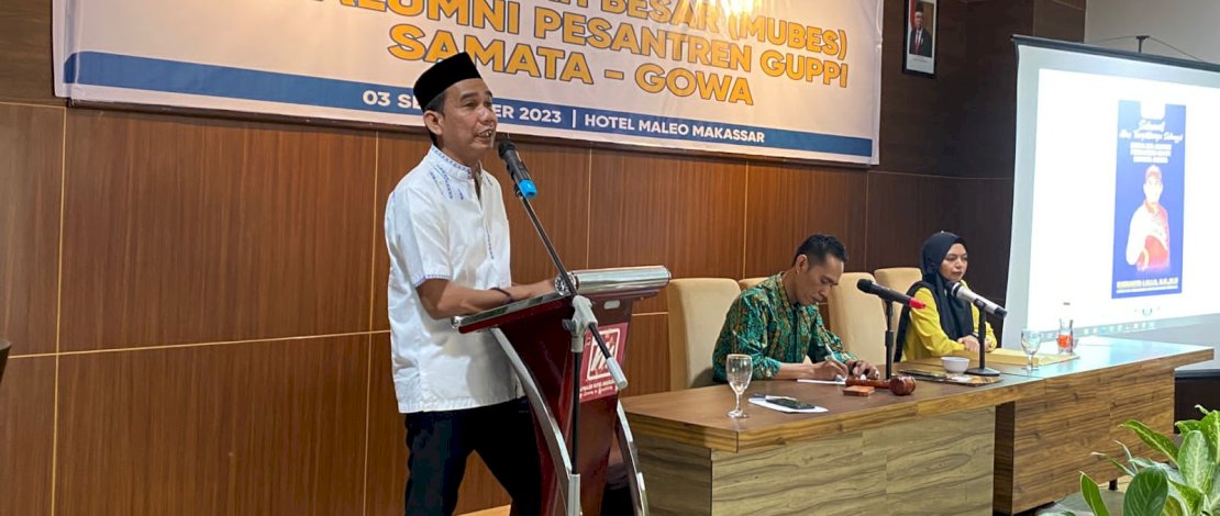 Ketua Dewan Perwakilan Rakyat Daerah (DPRD) Kota Makassar, Rudianto Lallo, terpilih secara aklamasi sebagai Ketua Umum Ikatan Keluarga Alumni (IKA) Pondok Pesantren (Ponpes) Guppi Samata Gowa.