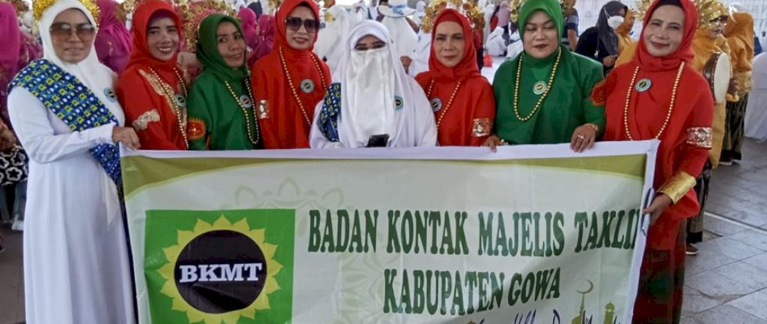 BKMT Kabupaten Gowa Juara 1 Lomba Parade Rabbana Tingkat Provinsi BKMT Kabupaten Gowa Juara 1 Lomba Parade Rabbana Tingkat Provinsi