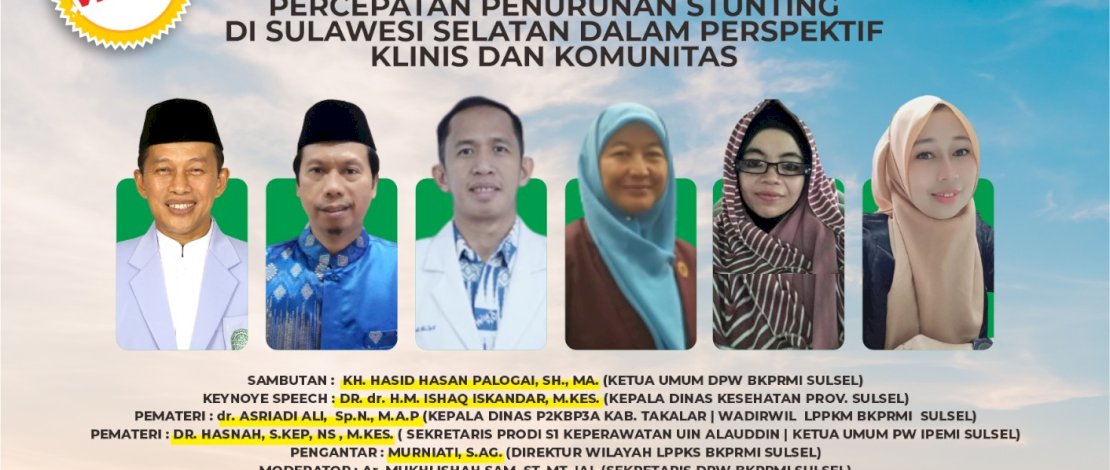BKPRMI Siap Ambil Peran Atasi Stunting di Sulsel BKPRMI Siap Ambil Peran Atasi Stunting di Sulsel