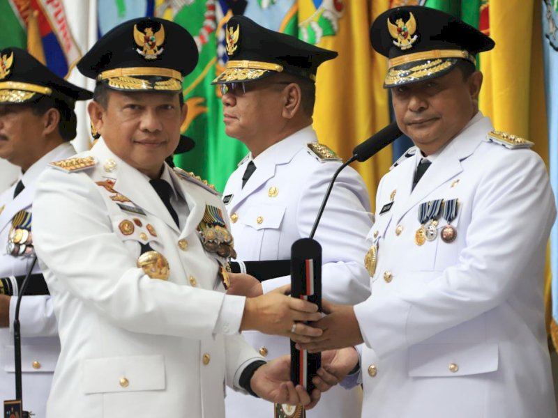 Dilantik Mendagri, Bahtiar Baharuddin Resmi Jabat Pj Gubernur Sulsel