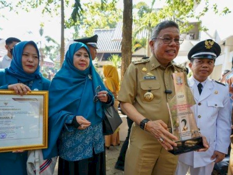 Pemkot Parepare Sabet Dua Penghargaan Inovasi Lapor Hati dan Penanganan Stunting 