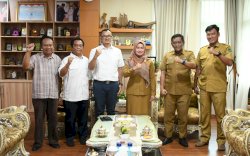 Temui Bupati Luwu Utara, Kepala Satker 1 BBPJN Bahas Pembangunan Ruas Jalan Rongkong - Seko