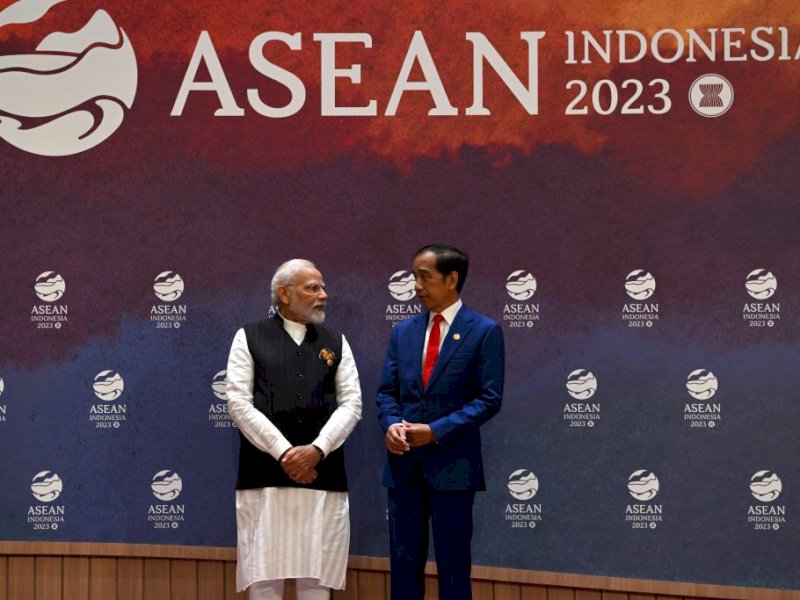 Presiden Jokowi Ajak India Optimalkan Potensi Besar Samudra Hindia