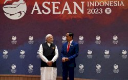 Presiden Jokowi Ajak India Optimalkan Potensi Besar Samudra Hindia