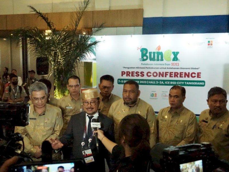 Buka Bunex 2023, Mentan SYL Dorong Hilirisasi Perkebunan Sebagai Kekuatan Ekonomi