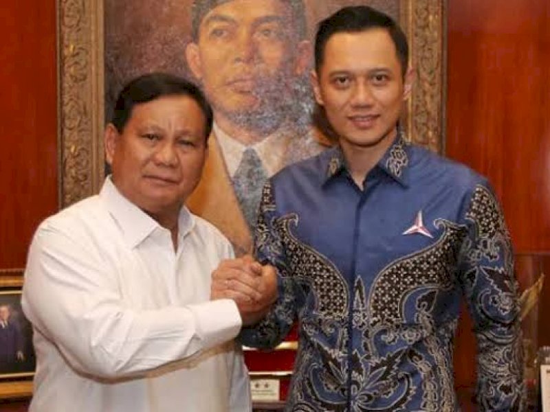 Menakar Peluang AHY Dampingi Prabowo, Sama-sama dari Mililiter