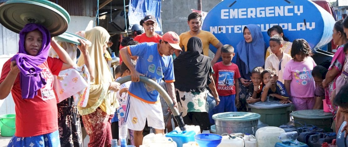 Muhammad Surya, Caleg PSI yang Turun Tangan Atasi Kekeringan di Makassar 