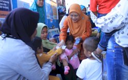 Komitmen Turunkan Angka Stunting, Pj Ketua TP PKK Takalar Kunjungi Rumah Gizi 