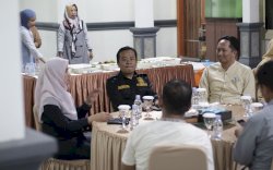 Minta Dana Hibah Pilkada Dipercepat, KPU Sulsel Sambangi Bupati Lutra