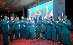 Sri Astuti Thamrin Hadiri Rakornas PKK Tahun 2023 di Jakarta