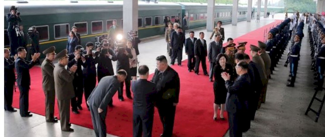 Kim Jong Un Tiba di Rusia, AS Beri Peringatan Tegas